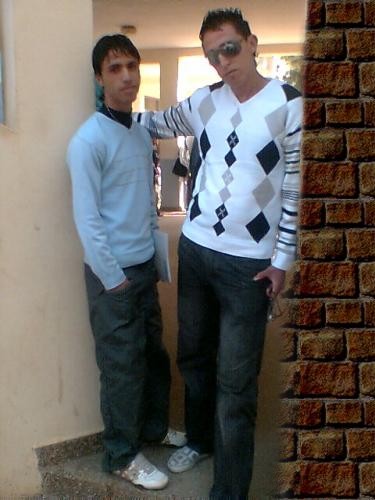 me & best friend mustapha